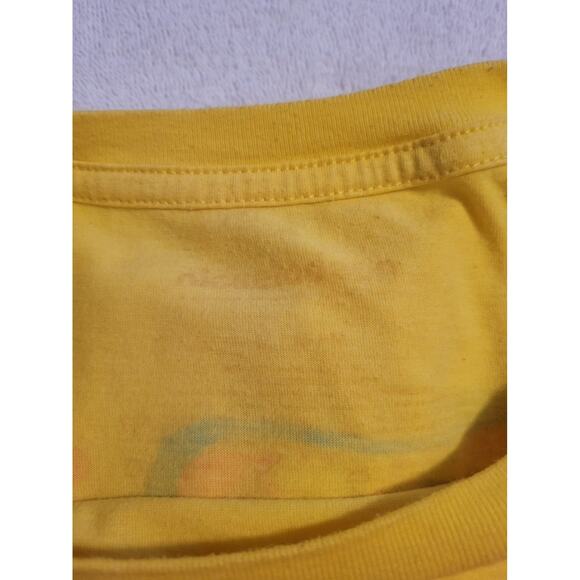 Nickelodeon Cartoons 90s Rugrats Ren Stimpy Arnold Yellow T-shirt Medium Unisex - Picture 3 of 5